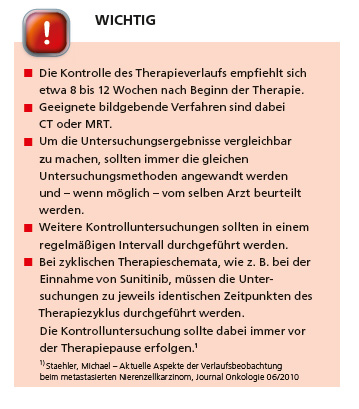 Nachsorge unter Therapie